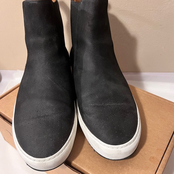 TAFT Leather Pull-On High Top Sneakers EU 45 US 12 - Picture 13 of 16